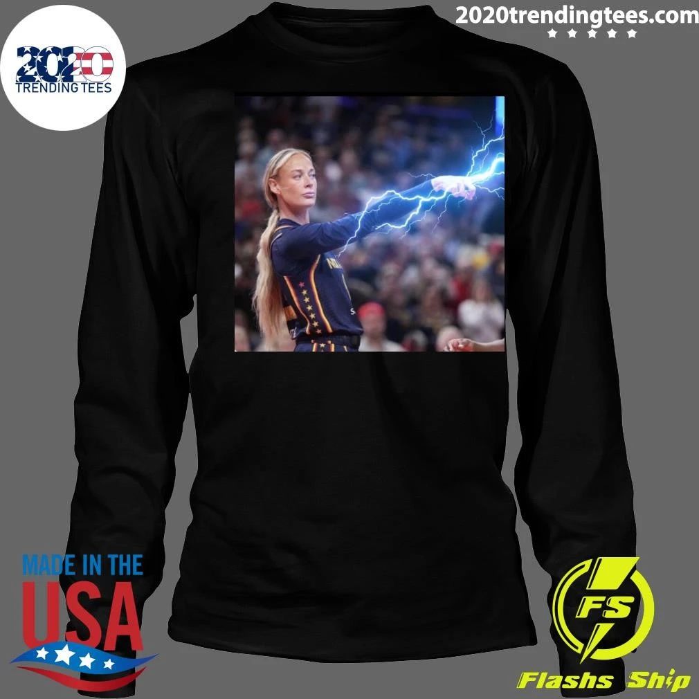 Sophie Cunningham Lightning Power Basketball Shirt