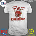 F & V Fireworks Graphic Shirt