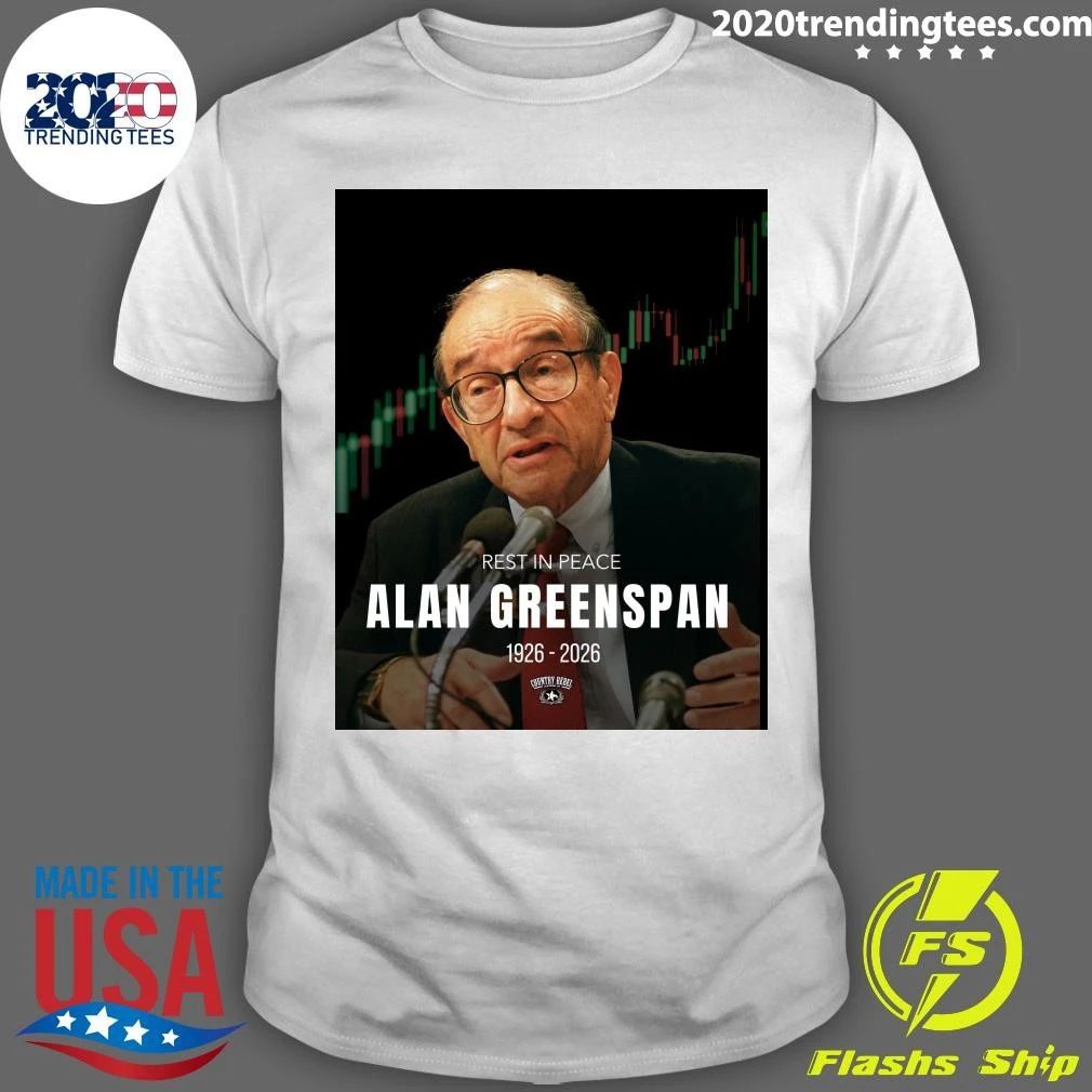 Rest In Peace Alan Greenspan 1926-2026 Shirt