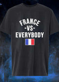 France vs Everybody National Flag shirt