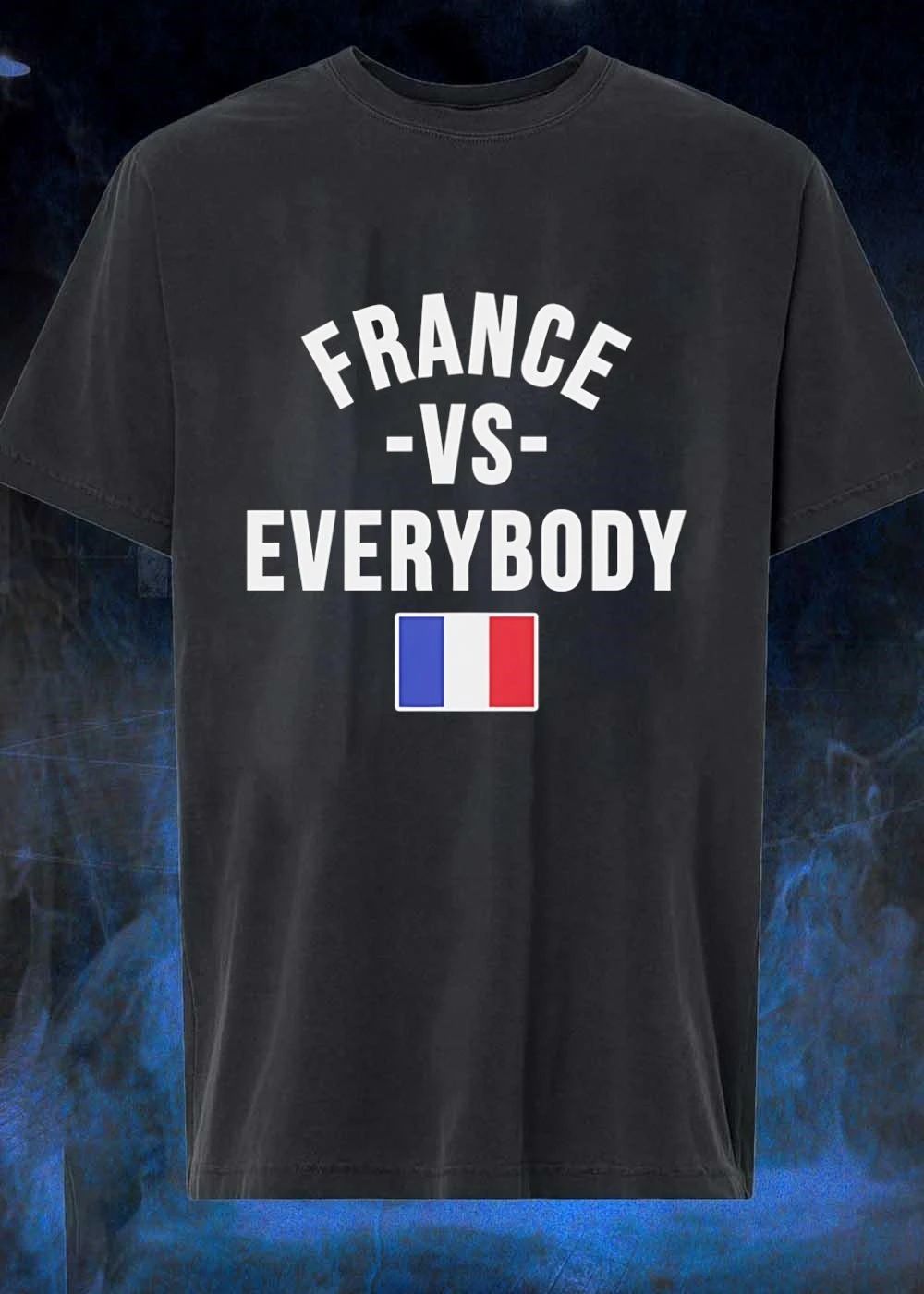 France vs Everybody National Flag shirt