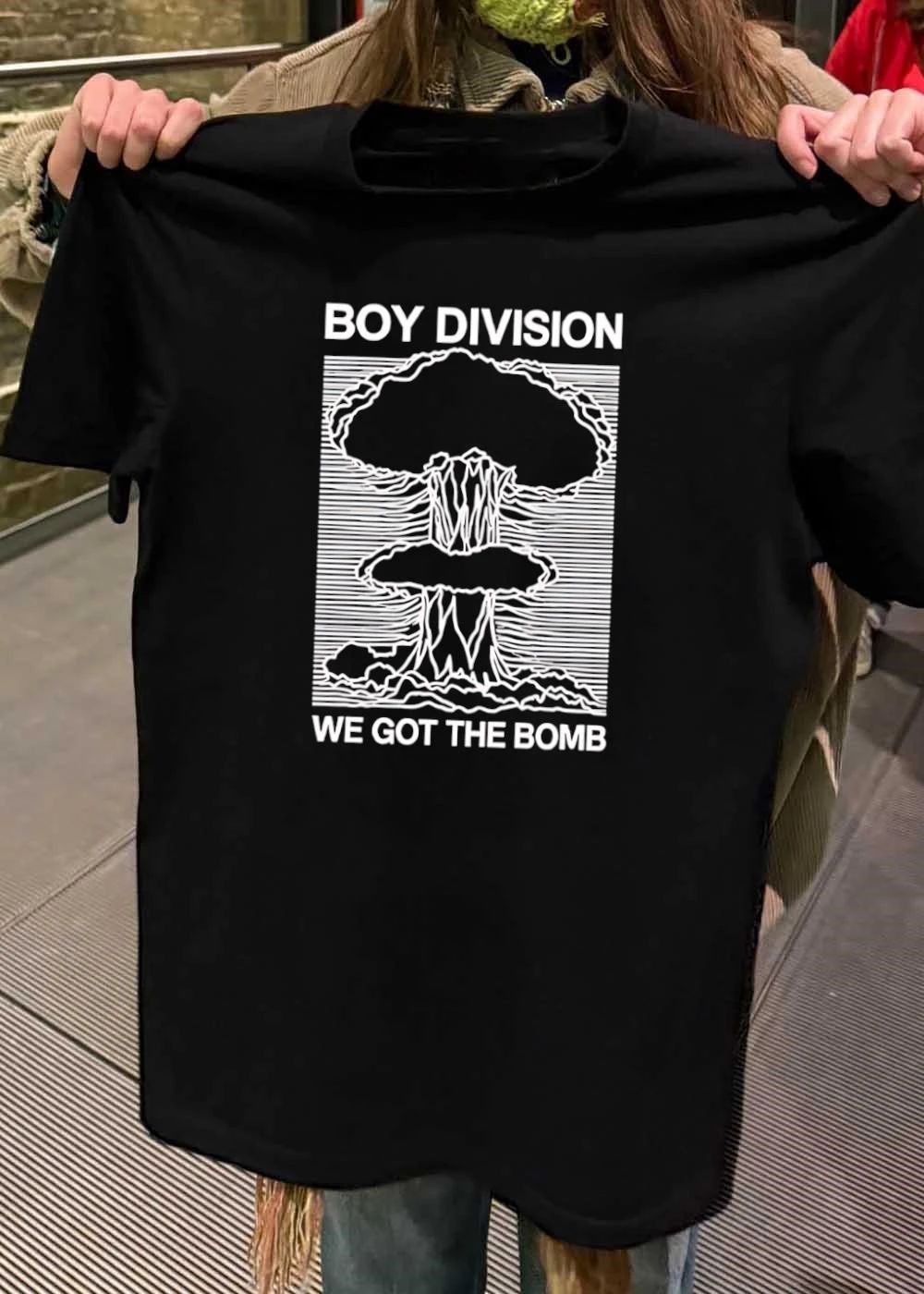 Nuclear Explosion Boy Division We Got the Bomb T-Shirt