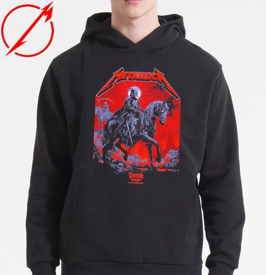 Metallica World Tour M72 Perth Pop Up Shop At Optus Stadium On Saturday November 1st 2025 T-Shirt