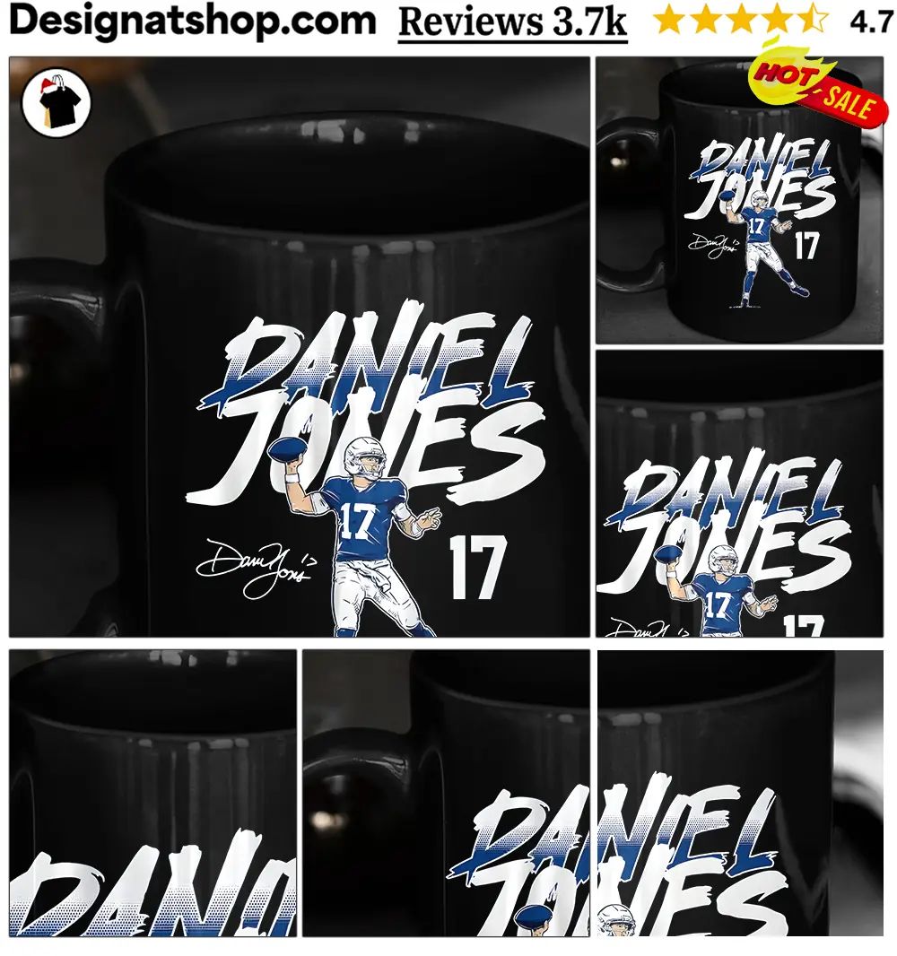 Daniel Jones Name Number Pose Indiana Football shirt