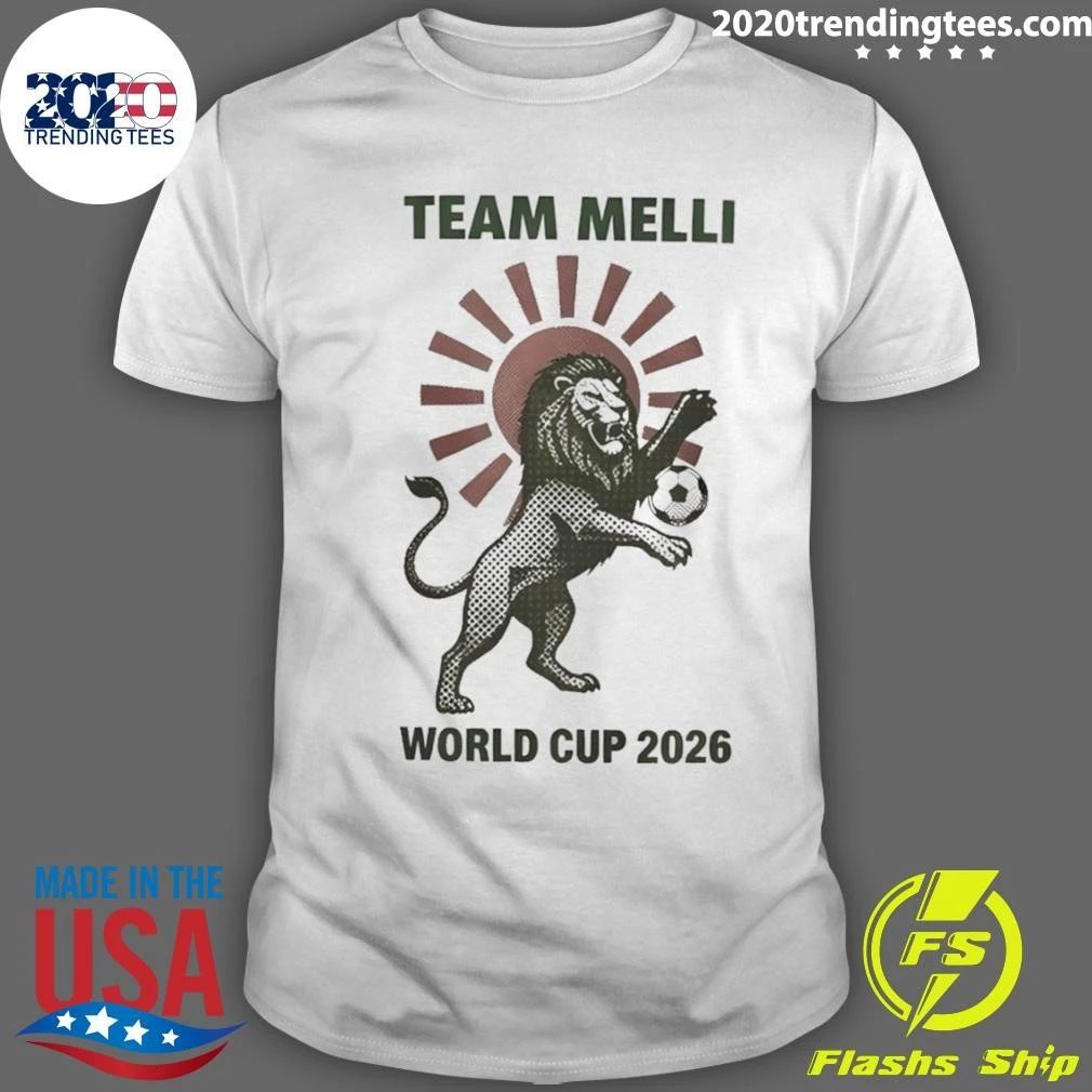 Lion And Sun Team Melli Iran World Cup 2026 Shirt