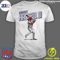 Washington Nationals Baseball Robert Hassell Iii Player Art Print Shirt