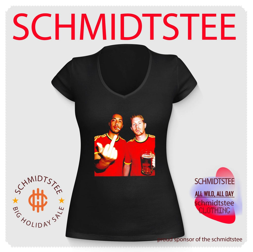 Kevin De Bruyne and Radja Nainggolan Belgium National Team shirt
