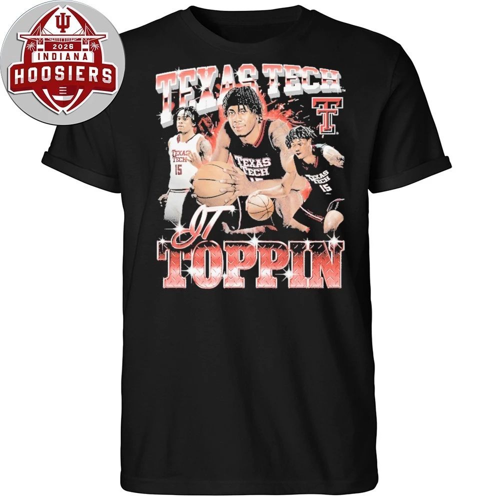 Texas Tech Basketball Official NIL JT Toppin 90s Shirt