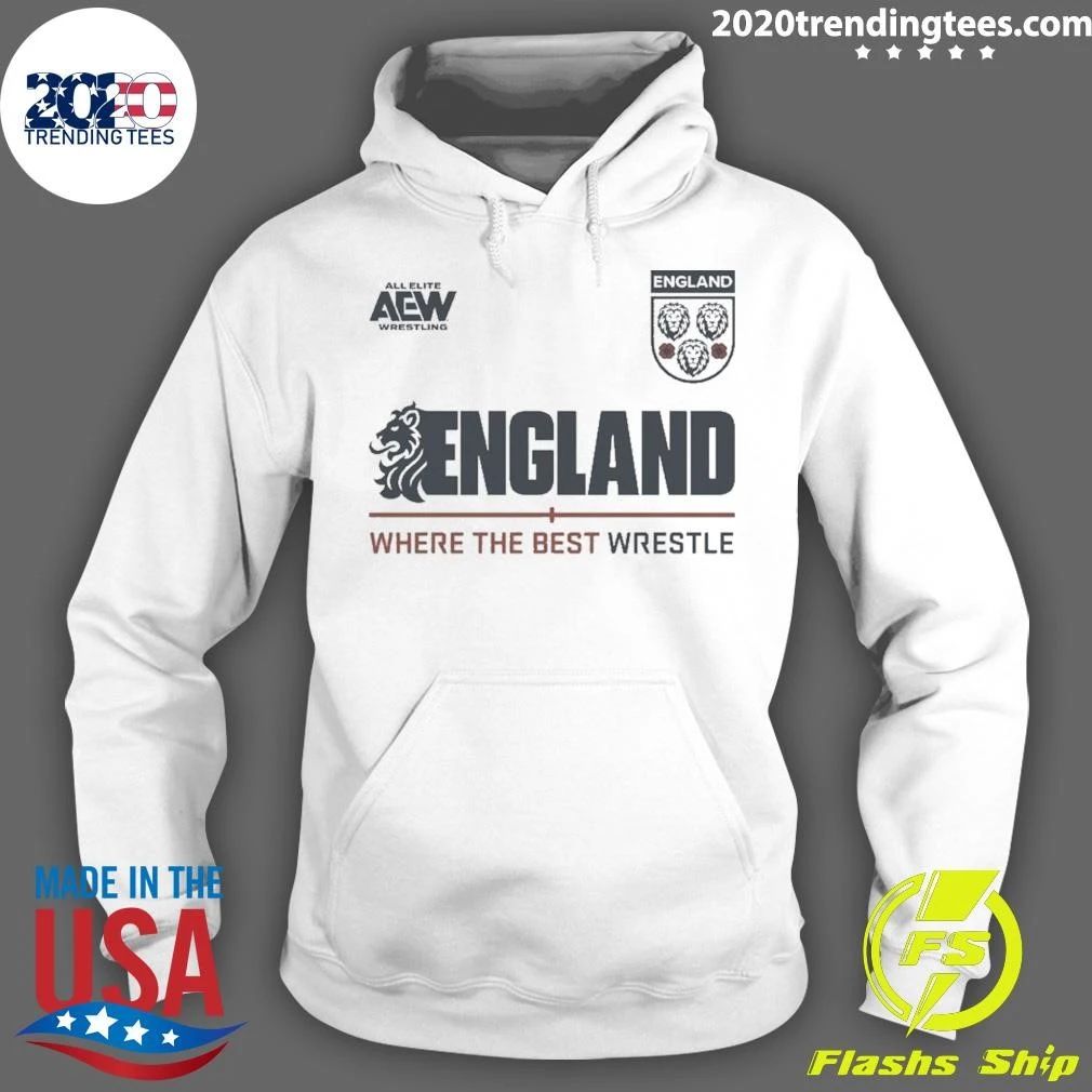 England Where The Best Wrestle Shirt