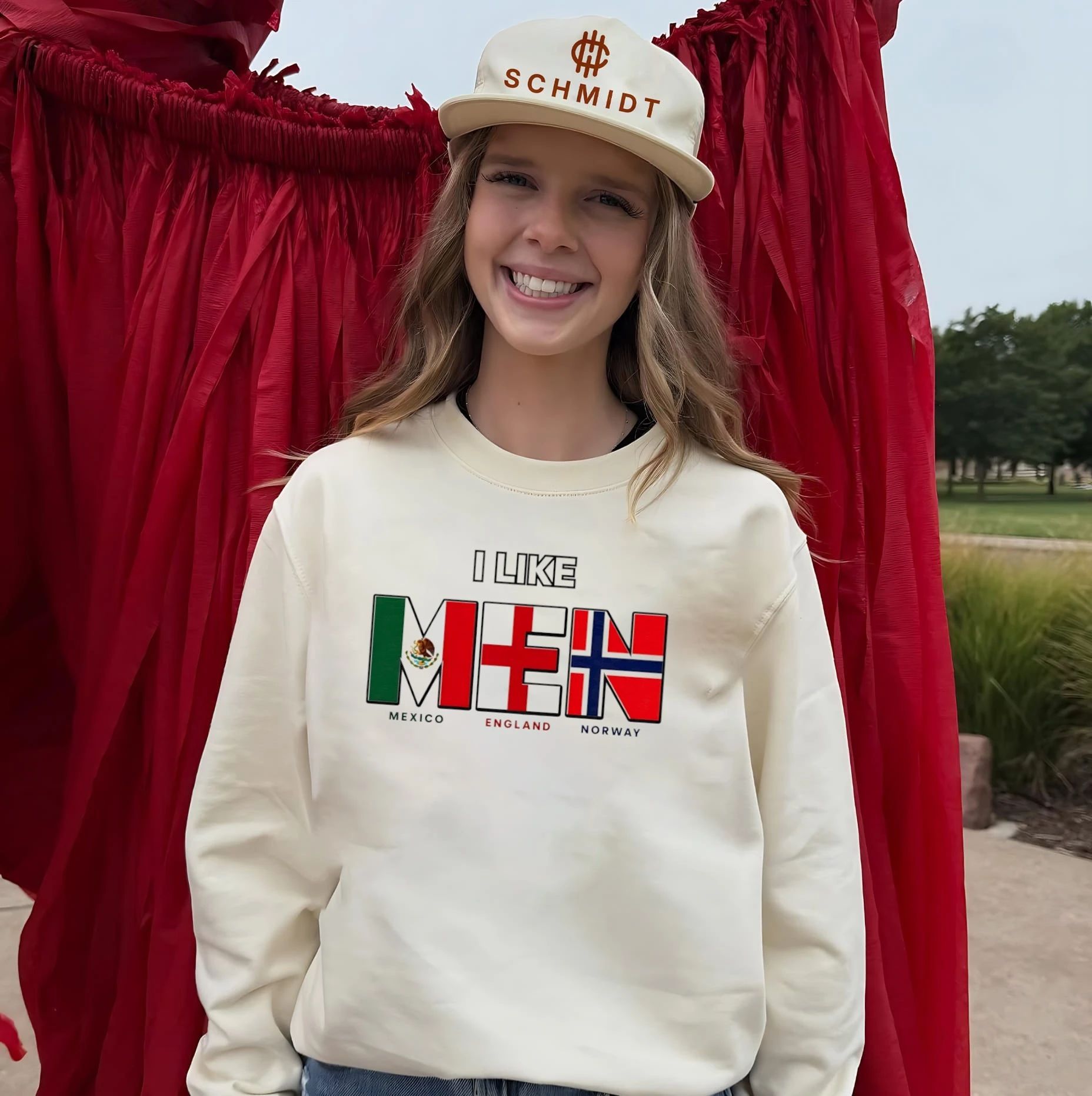 I Like MEN Mexico England Norway flags shirt