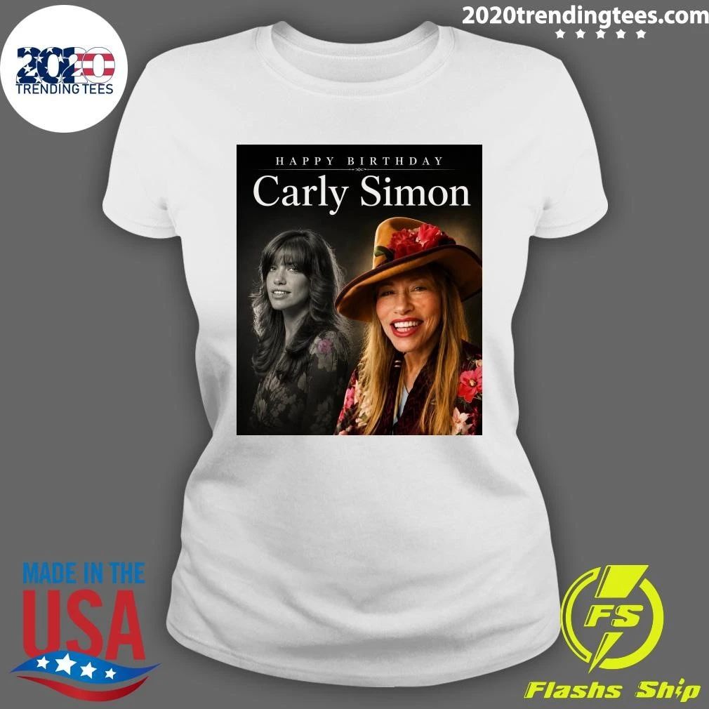 Happy Birthday Carly Simon Shirt