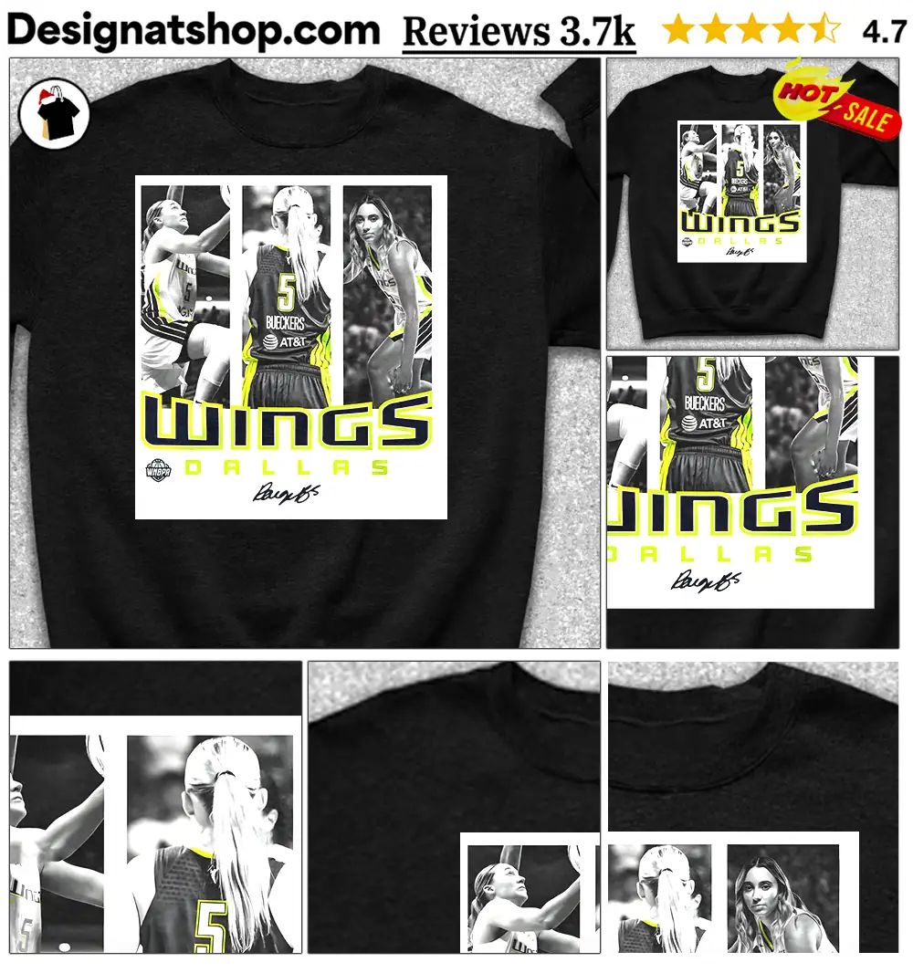 Paige Bueckers Dallas Wings Team Player Hustle WNBA shirt