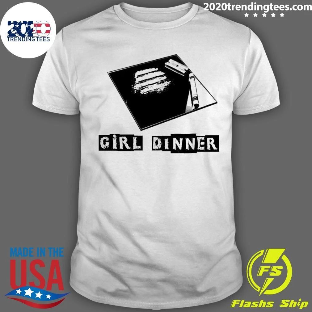 Girl Dinner Prohibited Substances Vintage Shirt