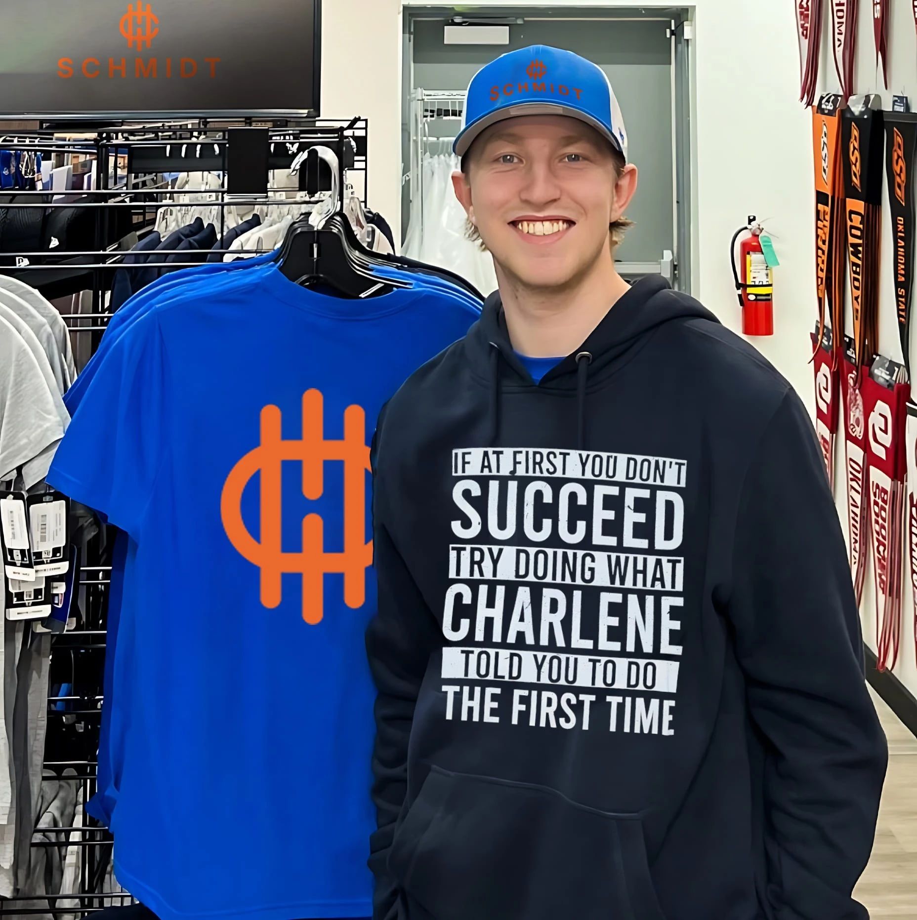 If at first you don’t succeed try doing what Charlene told you to do the first time shirt