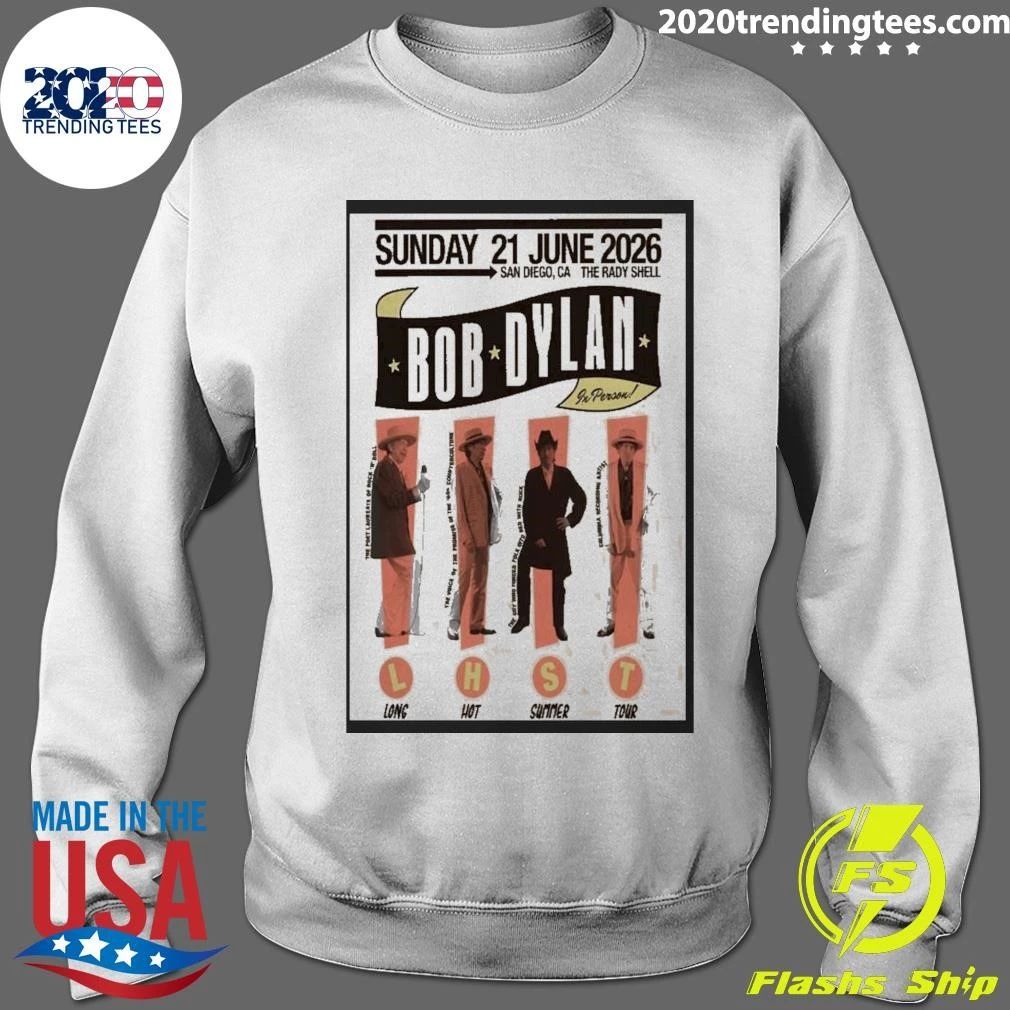 Bob Dylan San Diego Poster 06 21 2026 Poster Shirt