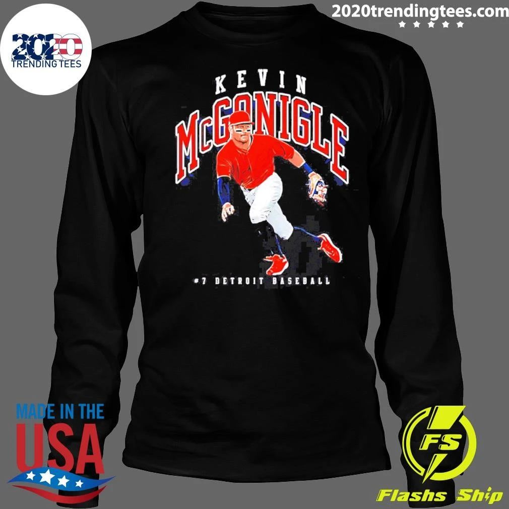 Kevin Mcgonigle Detroit Tigers Collegiate Shirt