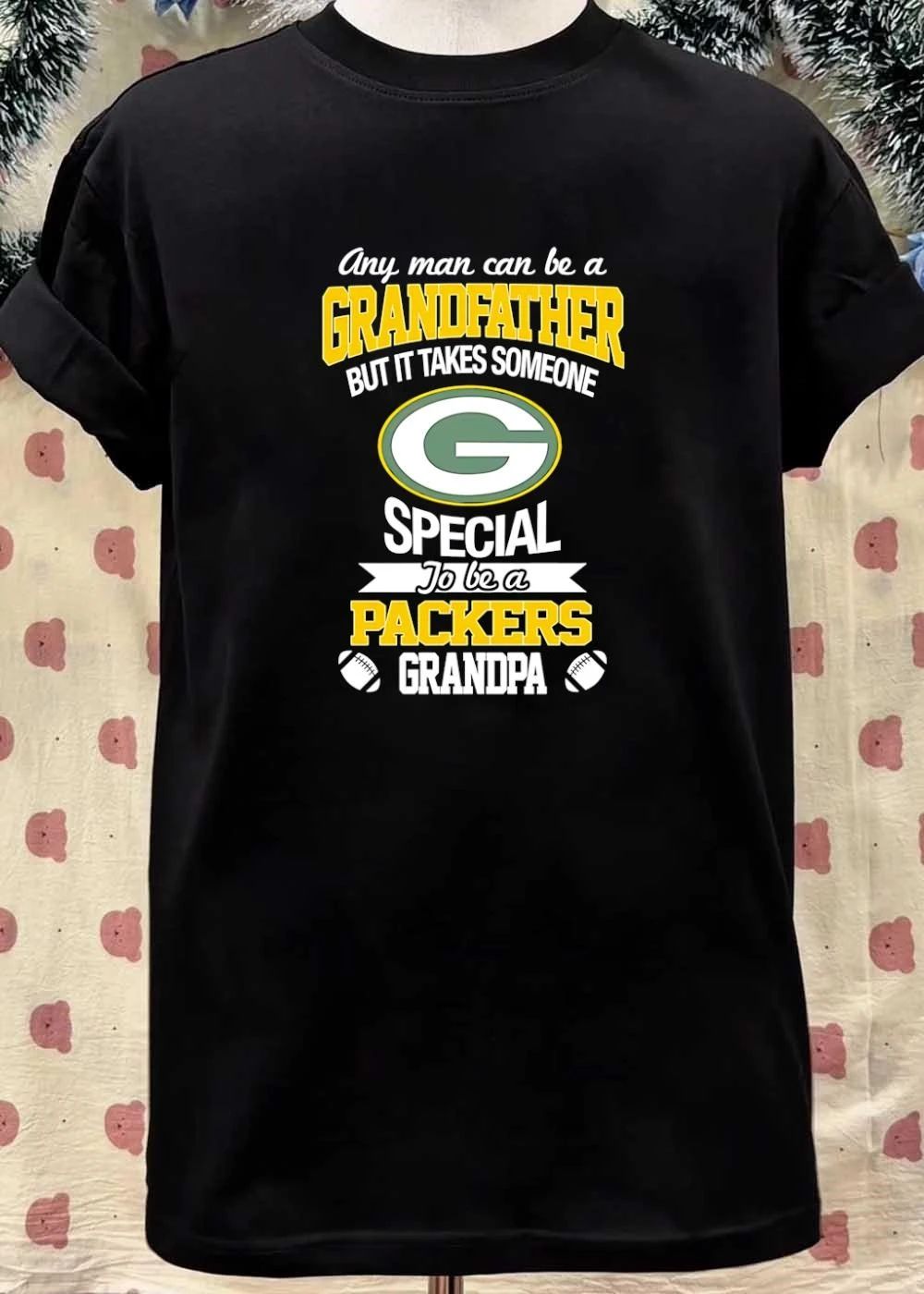 Any Man Can Be a Grandfather but It Takes Someone Special to Be a Packers Grandpa shirt