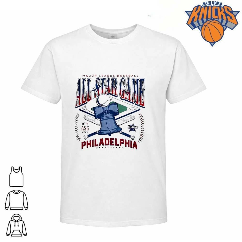 2026 MLB All-Star Game Philadelphia Liberty Bell Graphic T-Shirt