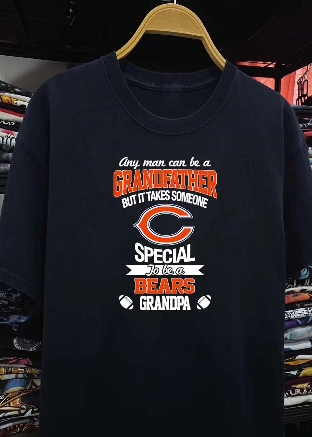 Any Man Can Be a Grandfather but It Takes Someone Special to Be a Bears Grandpa shirt