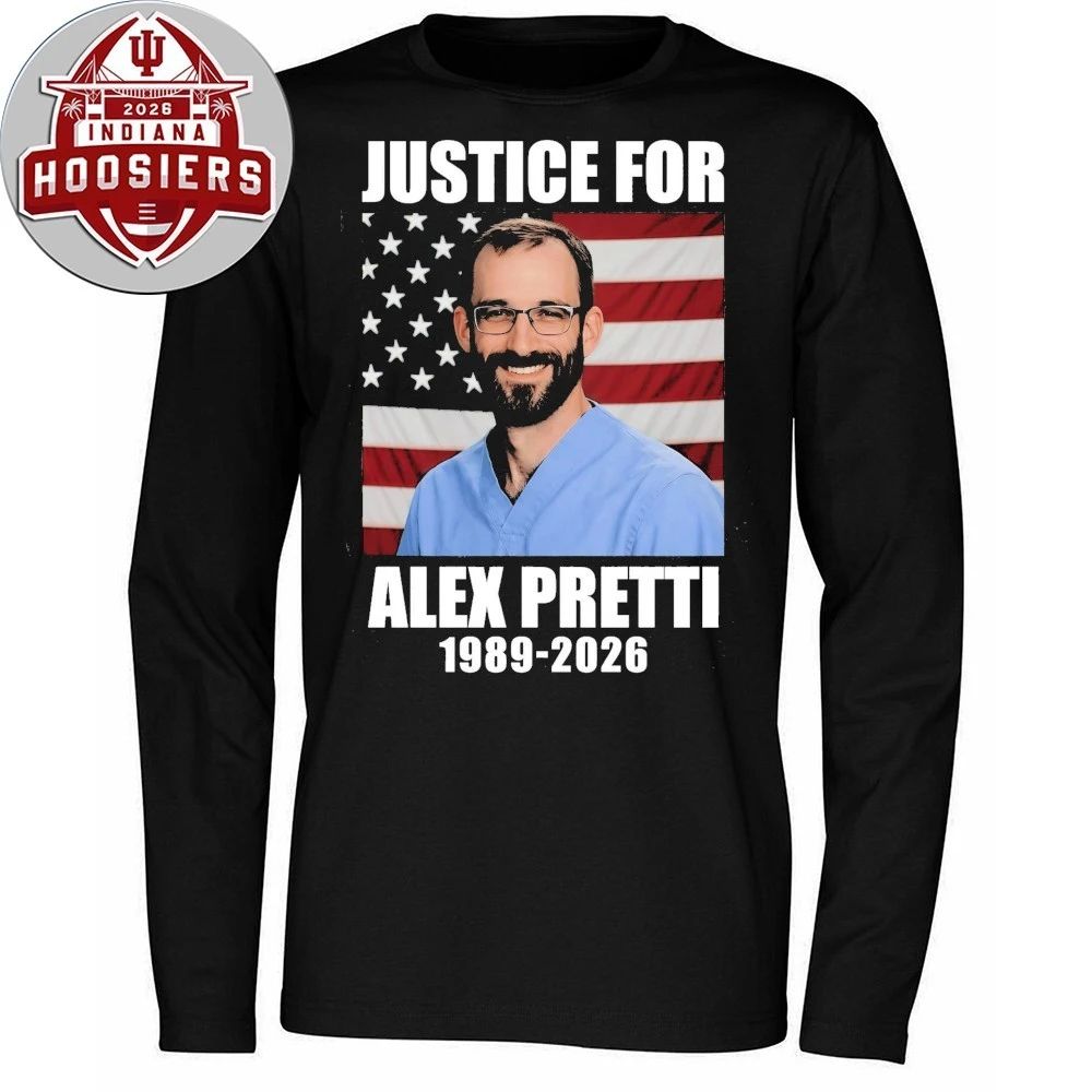 America Flag Justice for Alex Pretti In Memory 1989-2026 Shirt