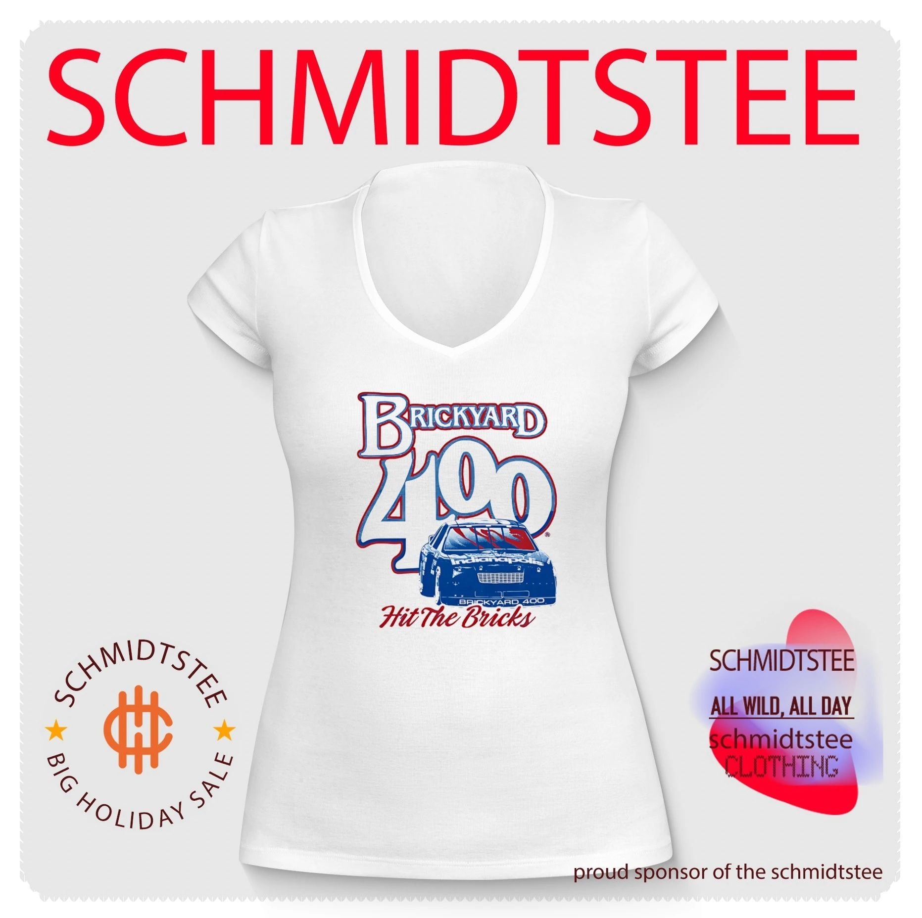 Brickyard 400 Hit the Bricks Indianapolis Motor Speedway shirt