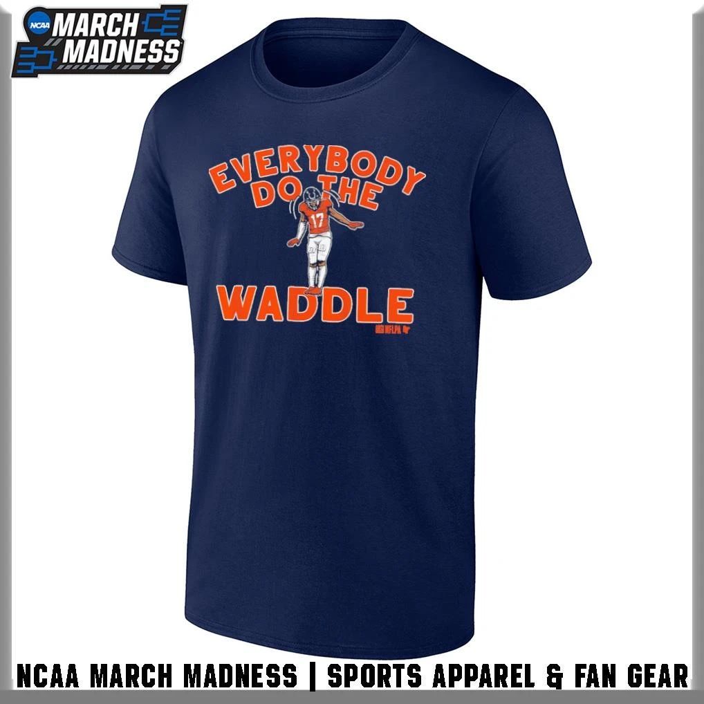 Jaylen Waddle Denver Everybody do the Waddle T-Shirt