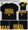 West Virginia Baseball Omaha Legends shirt