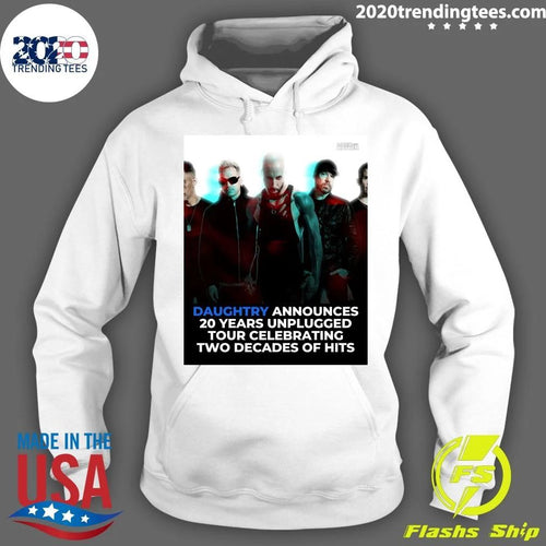 A Daughtry Announces 20 Years Unplugged Tour Celebrating Two Decades Of Hits Shirt