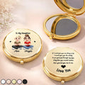 Mother Daughter How Special You Are To Me - Personalized Compact Mirror