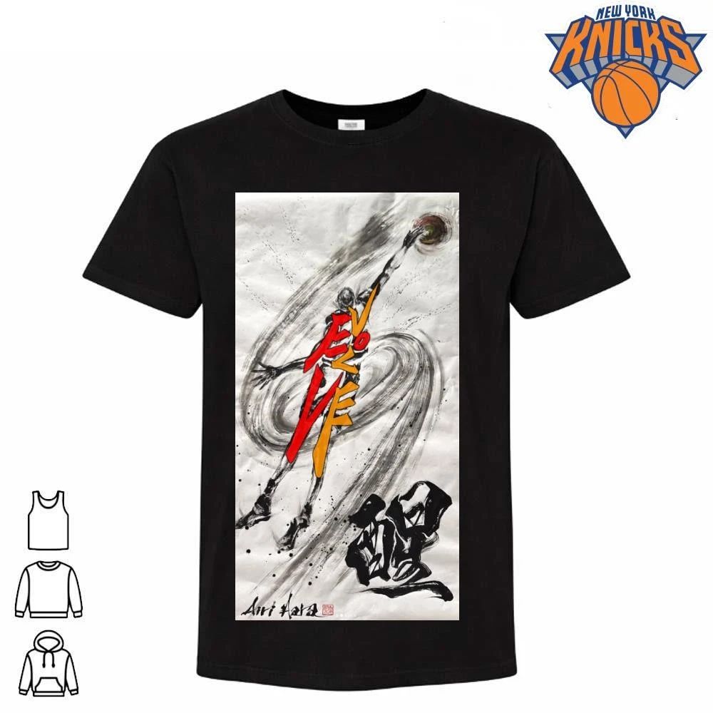 Victor Wembanyama Takeoff Airi Hara Japanese Calligraphy Ink Art Basketball Shirt