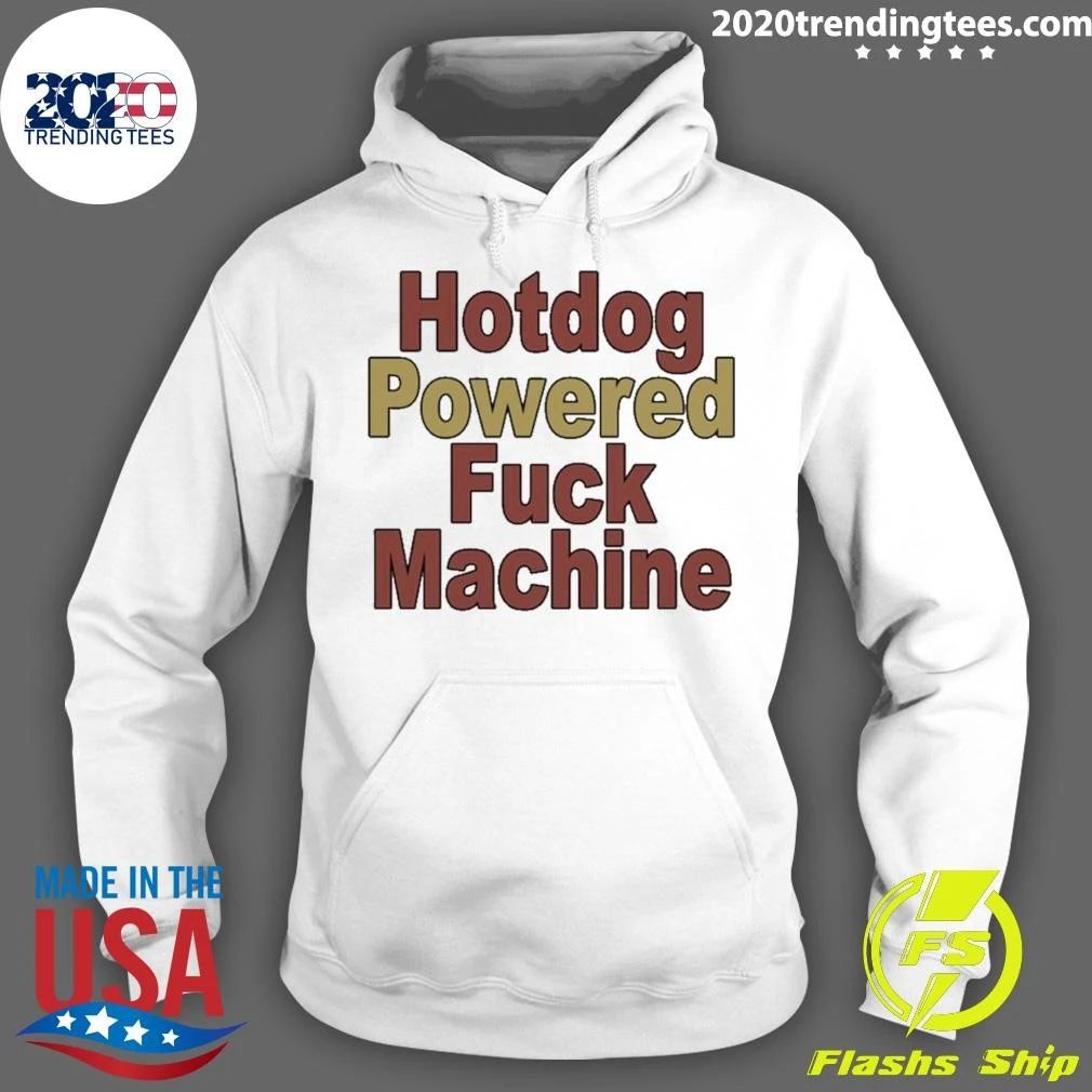 Hotdog Powered Party Machine Shirt