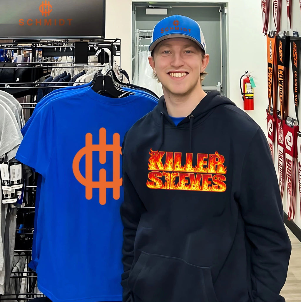 Killer Steves Kruz flame graphic shirt