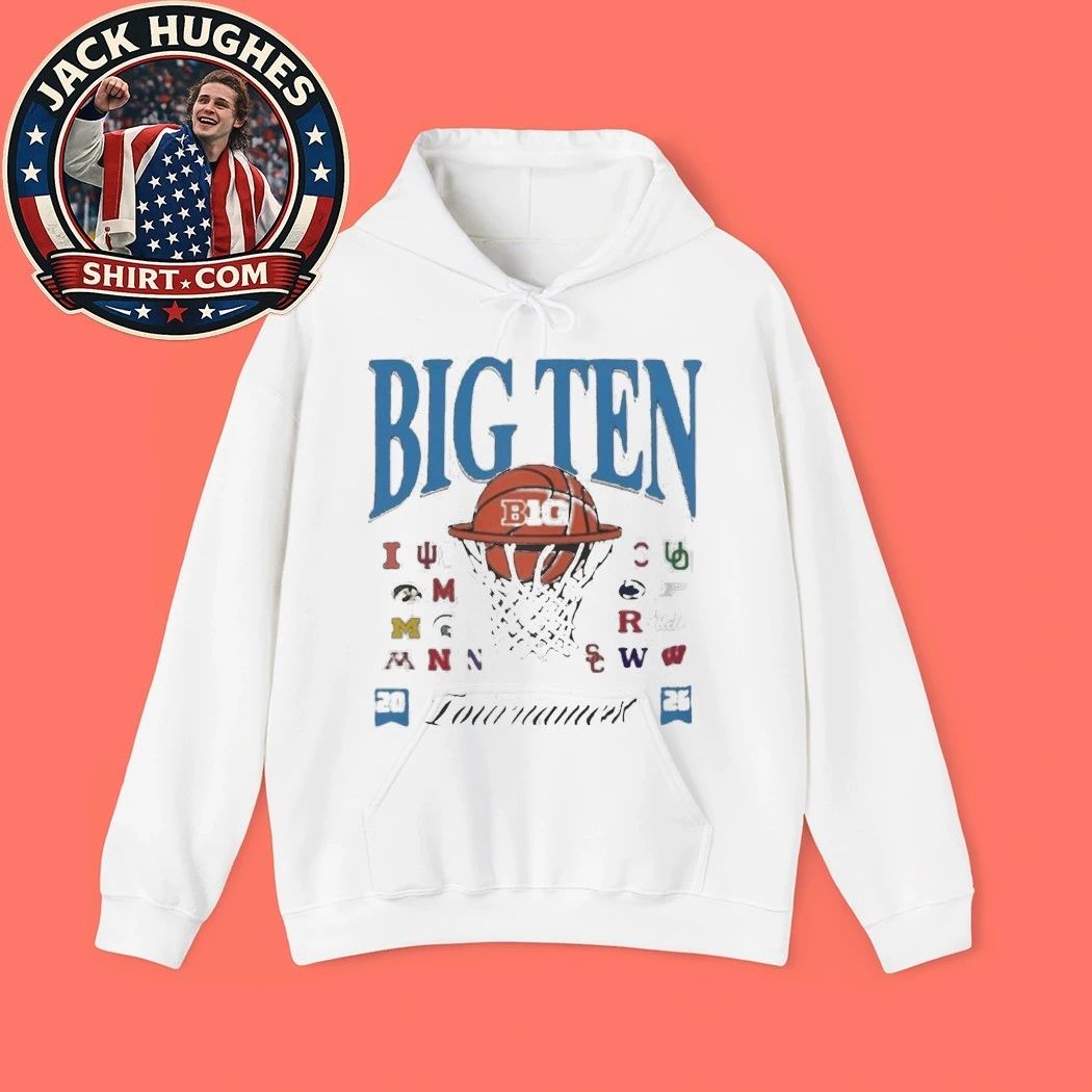 Big Ten Basketball Tournament 2026 Team Logos Shirt