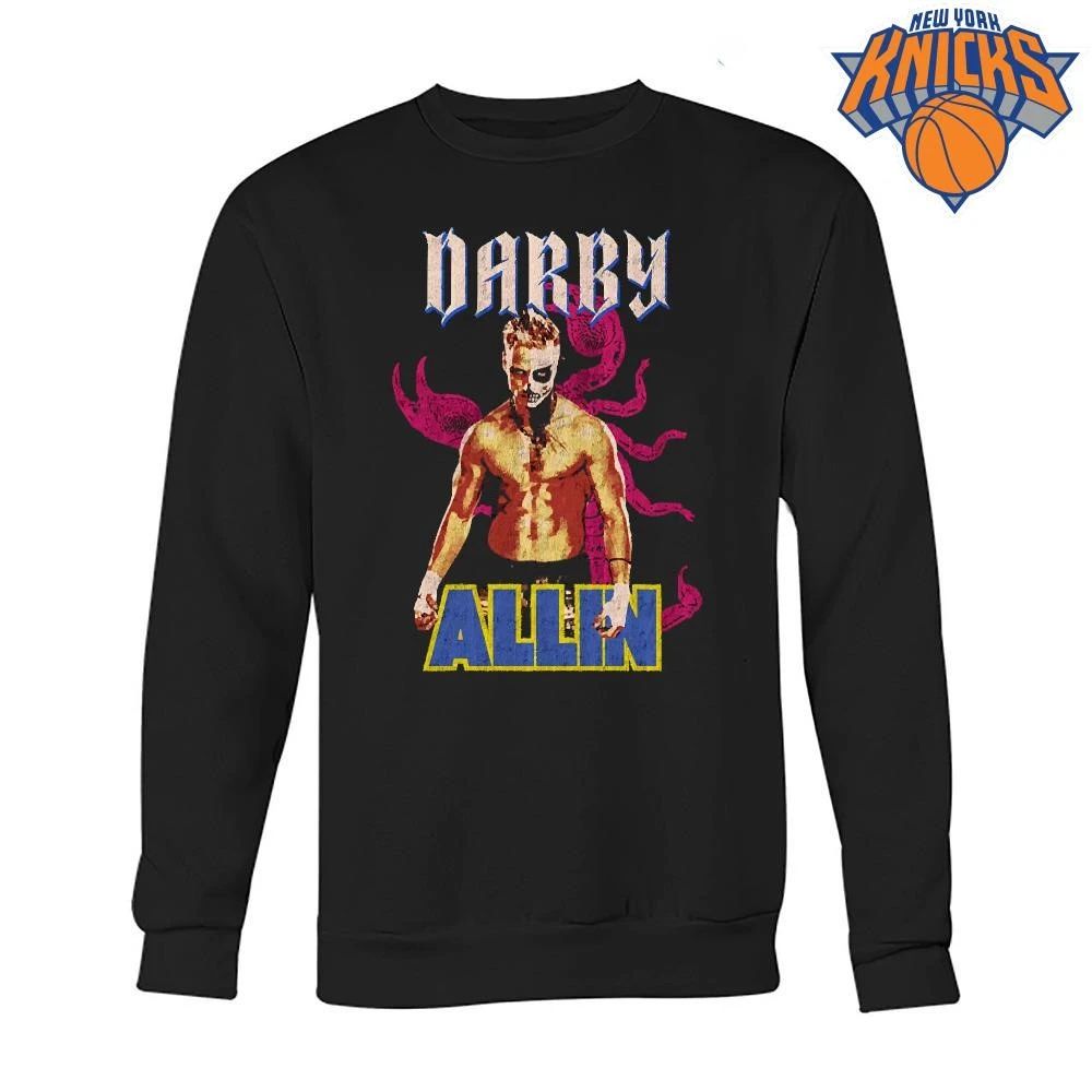 Darby Allin AEW Half Face Paint Pink Scorpion Shirt