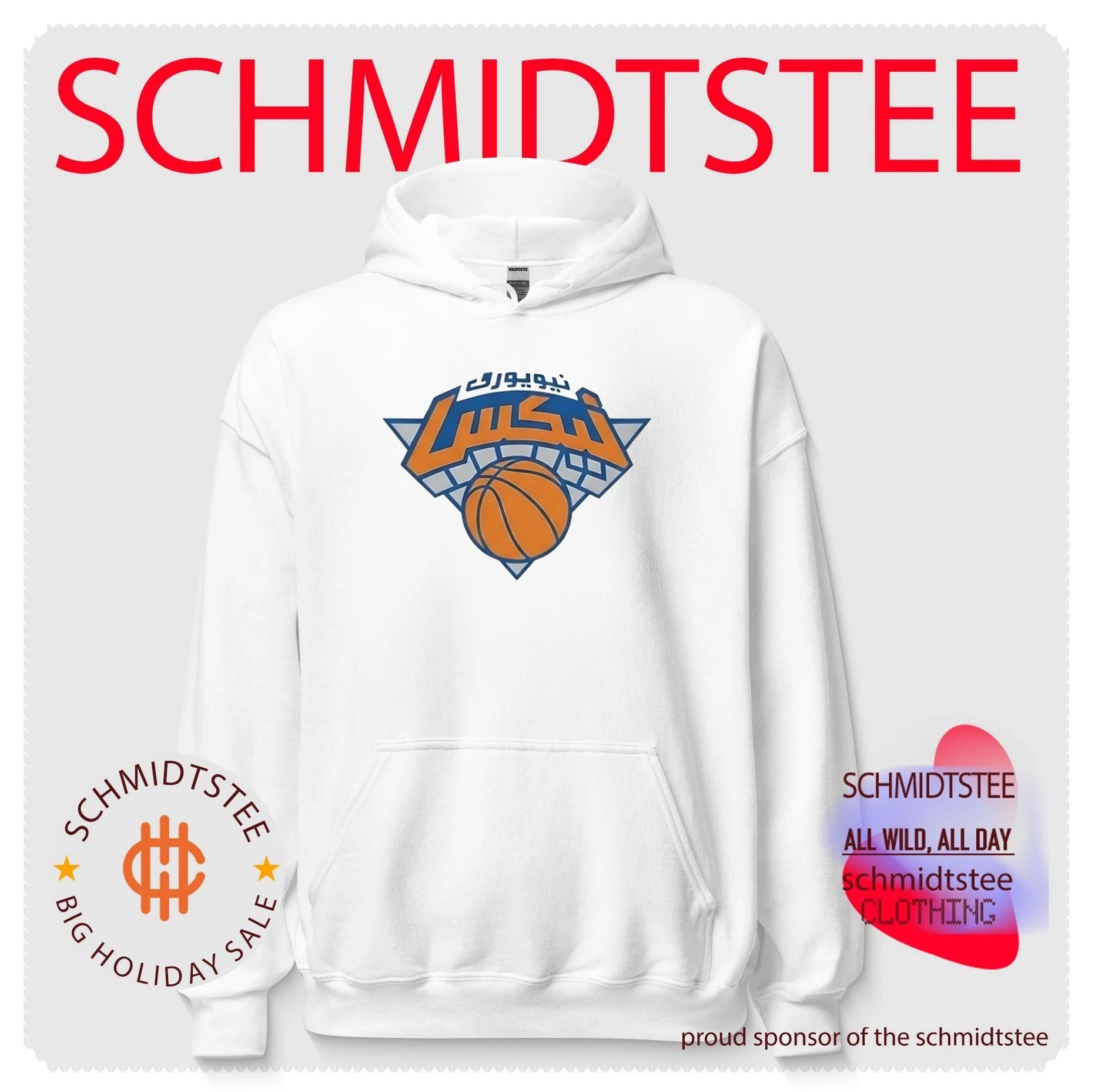 2026 NY Knicks Arabic Logo Shirt