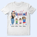 Stars & Stripes Nana Gigi - Personalized T Shirt