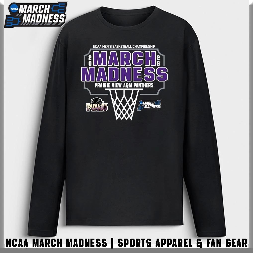 Prairie View A&M Panthers 2026 NCAA Men’s Basketball Tournament March Madness T-Shirt