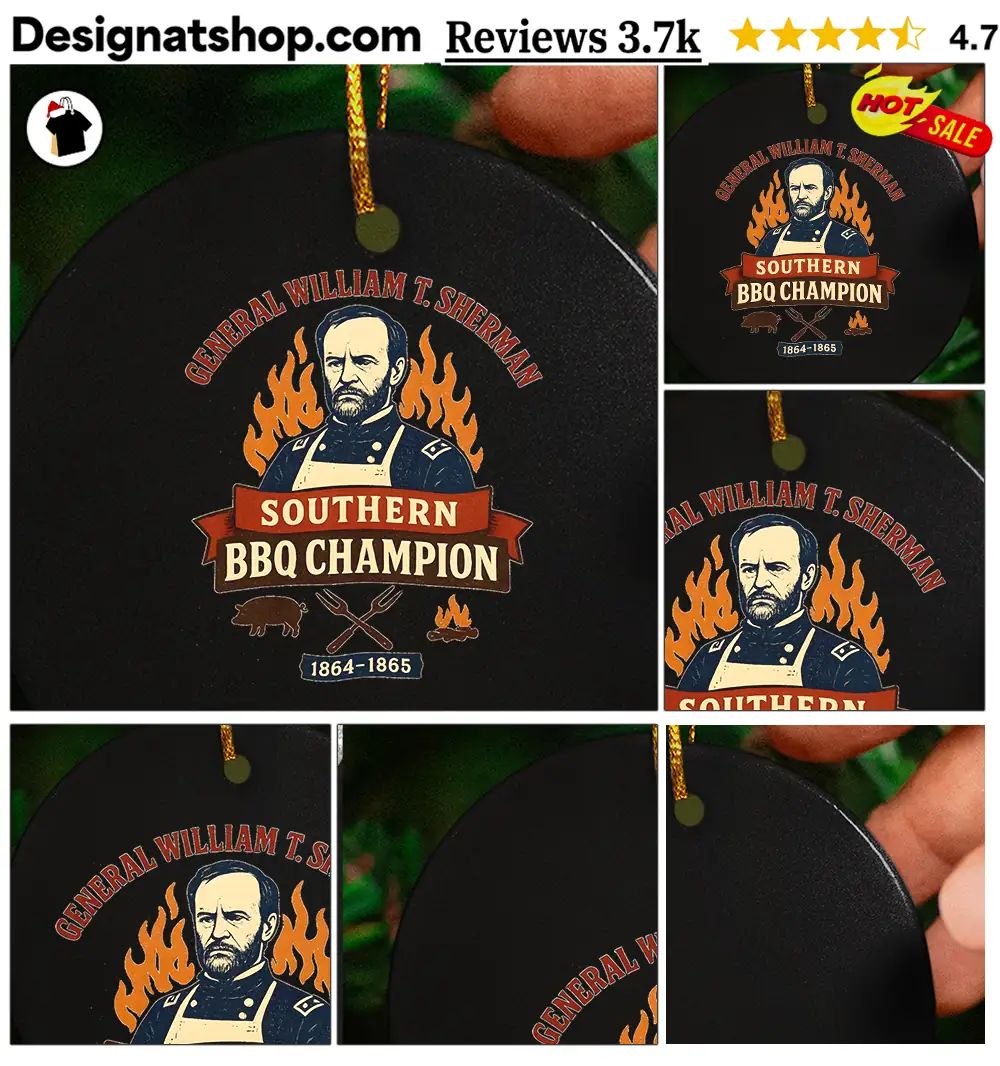 General William T. Sherman Southern BBQ Champion shirt