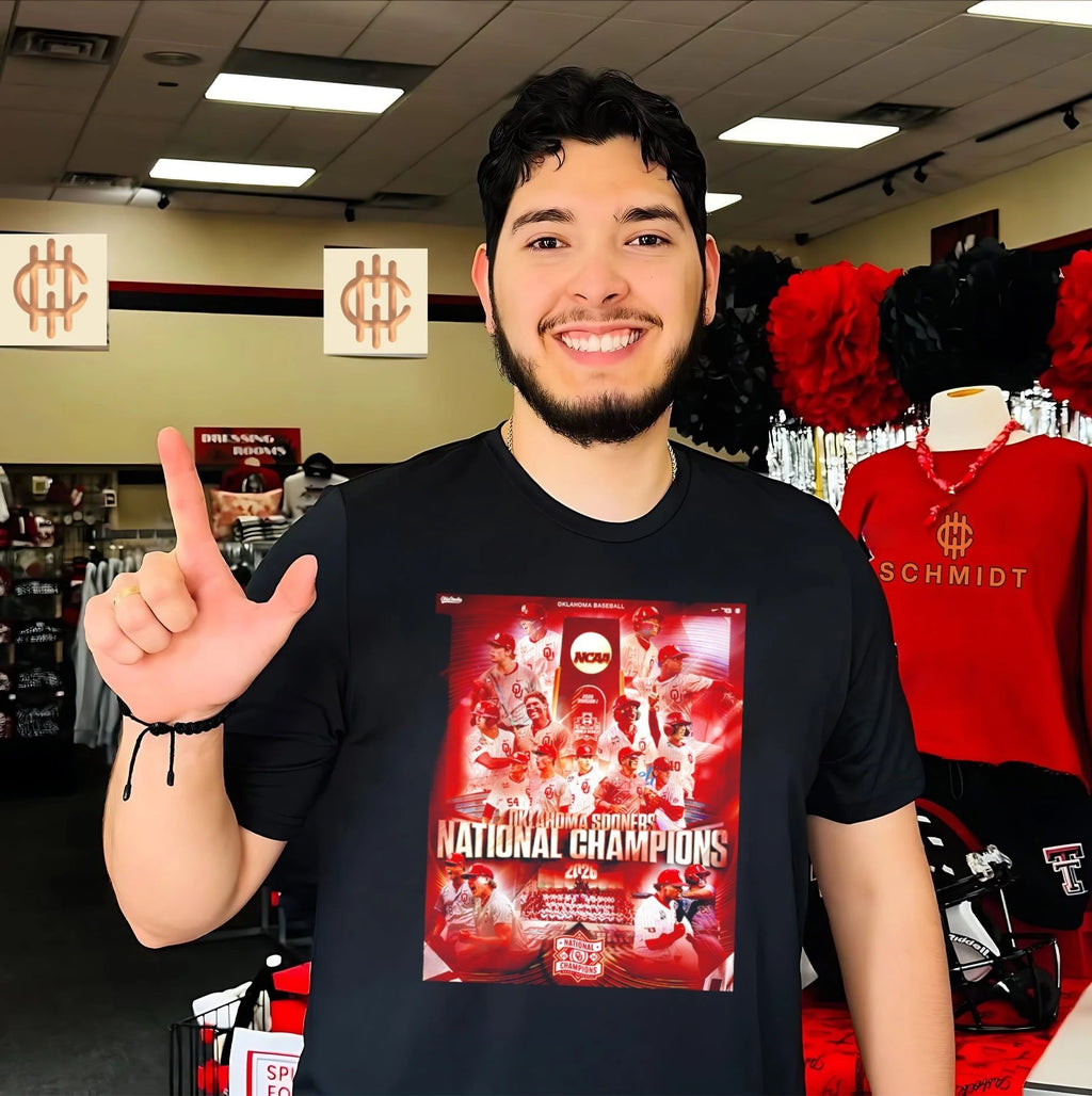 Oklahoma Sooners 2026 NCAA Baseball National Champions poster shirt