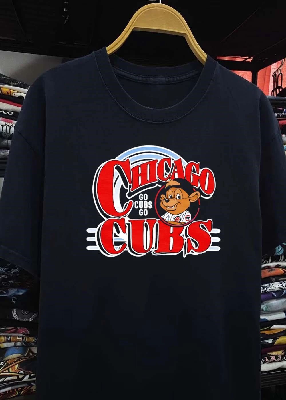 Chicago Cubs Go Cubs Go Logo Chicago Cubs T-Shirt