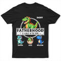 Fatherhood Is A Walk In The Park - Personalized T Shirt