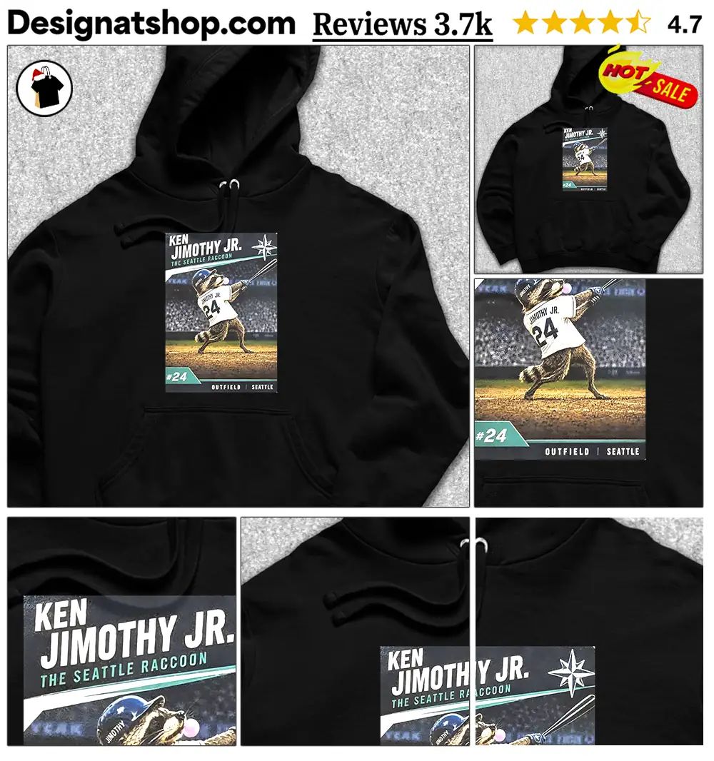 Seattle Mariners Ken Jimothy Jr The Seattle Raccoon shirt