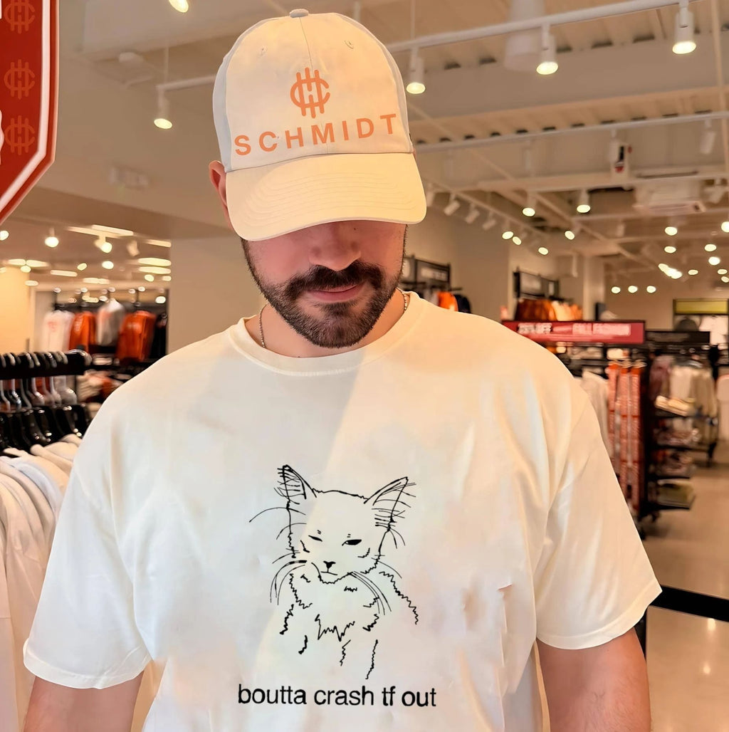 Boutta Crash tf Out Cat mood exhausted shirt