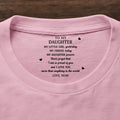 My Daughter Son Forever - Personalized T Shirt