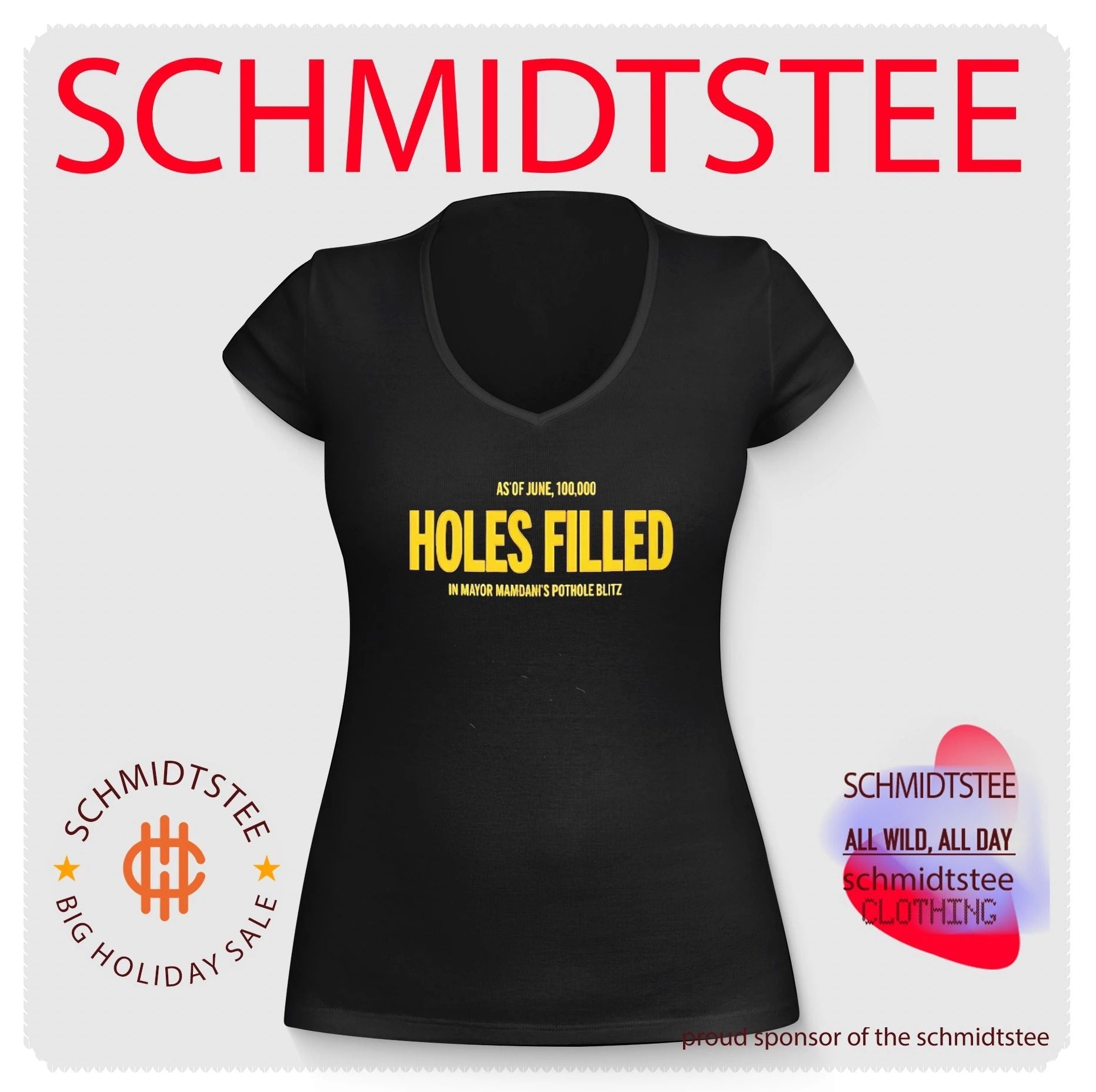 100000 Holes Filled in Mayor Mamdani’s Pothole Blitz shirt