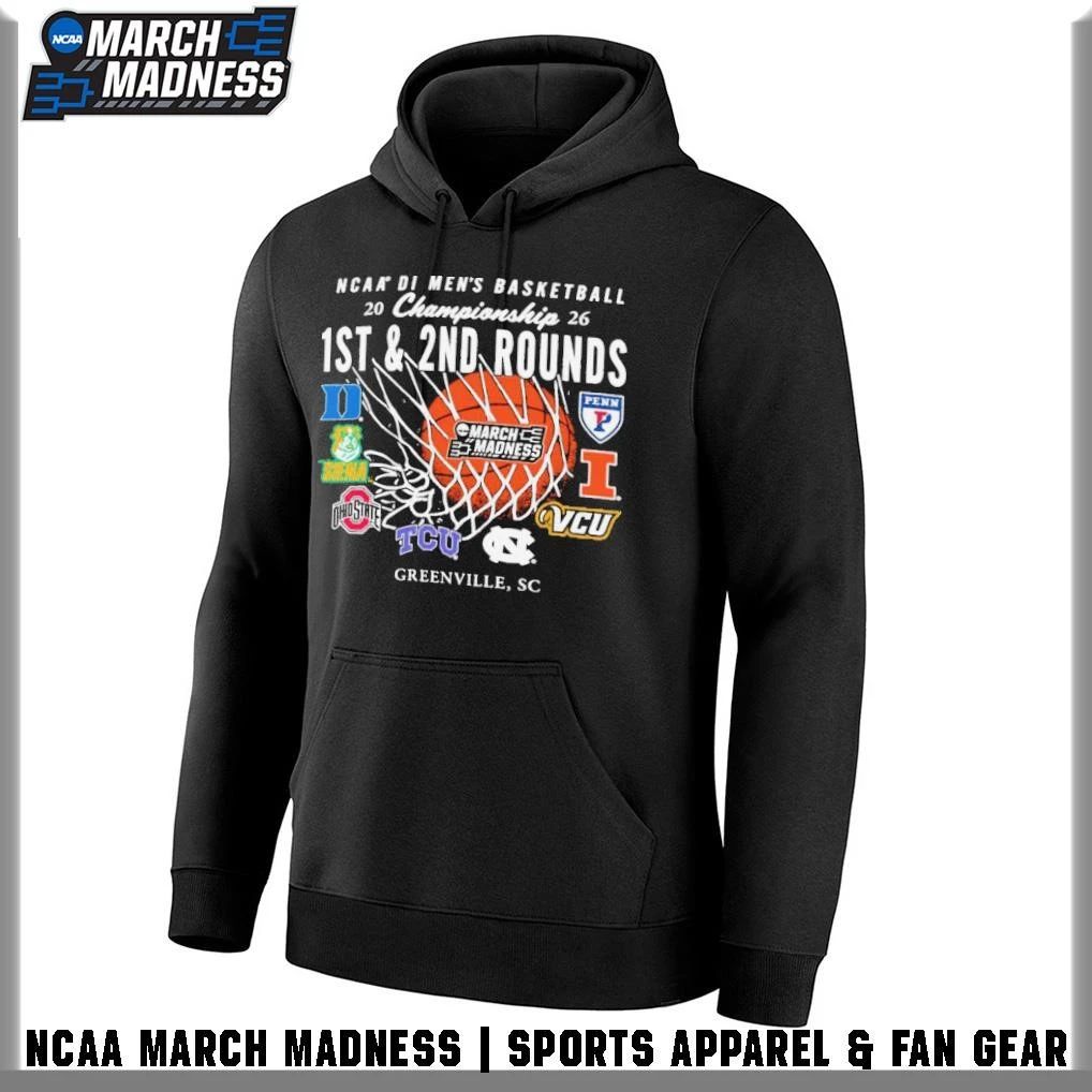 Greenville 2026 NCAA Men’s Basketball March Madness 1st 2nd Round Bound T-Shirt