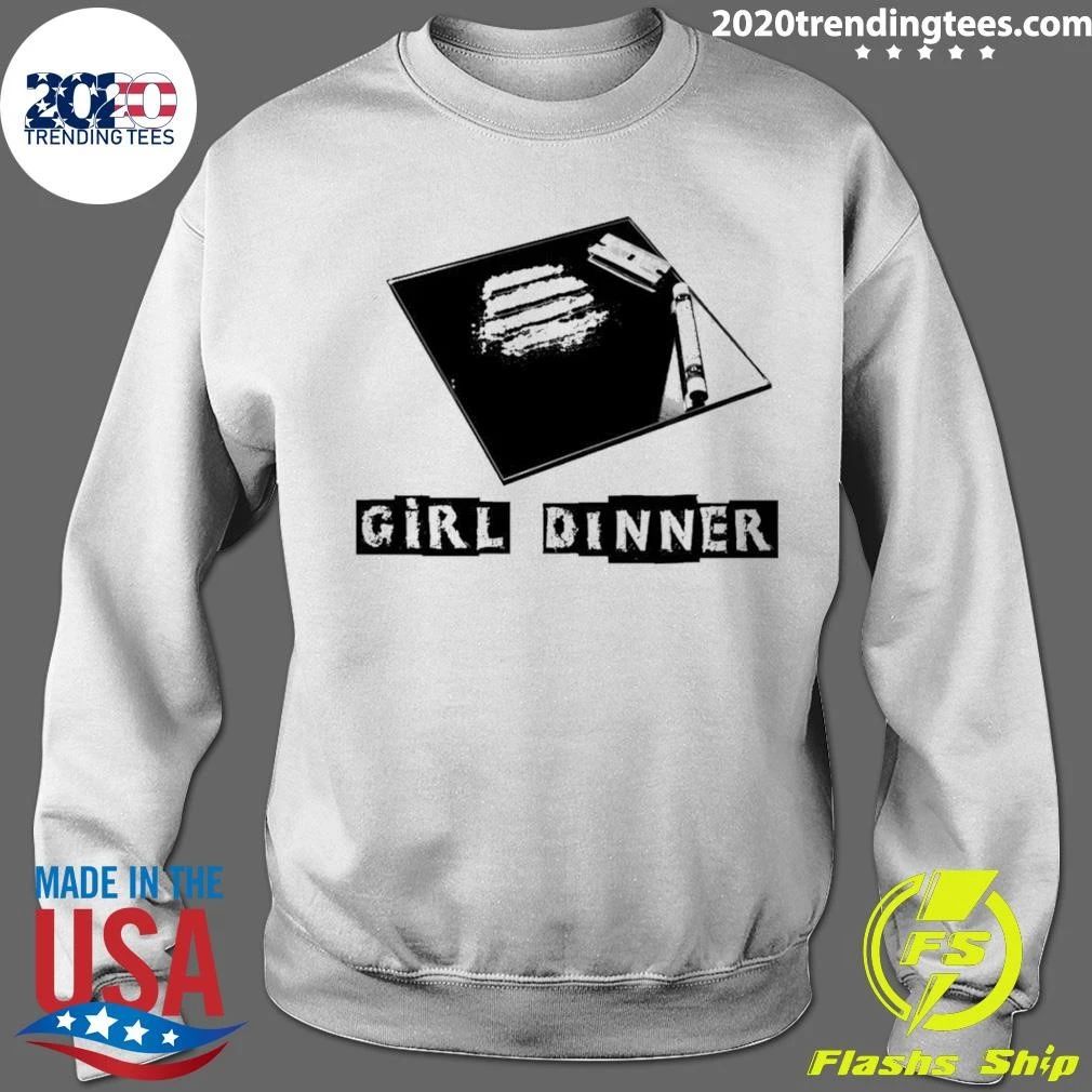 Girl Dinner Prohibited Substances Vintage Shirt