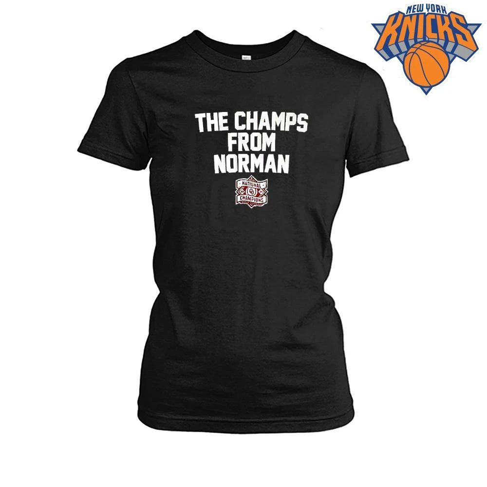 Oklahoma Baseball The Champs From Norman T-Shirt
