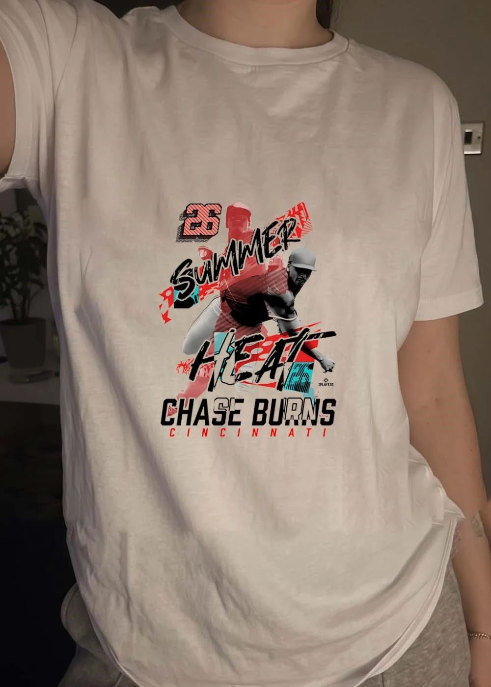 26 Summer Heat Chase Burns Cincinnati T-Shirt
