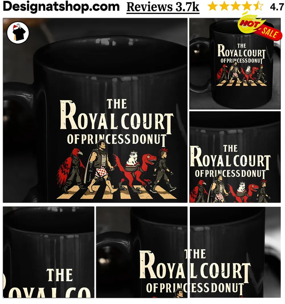 Abbey Road The Royal Court of Princess Donut Dungeon Crawler Carl shirt